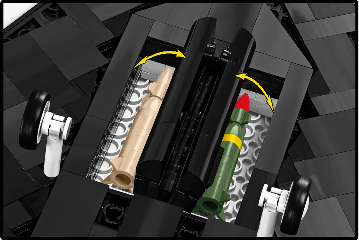 Caza furtivo COBI F-117 Nighthawk de edición limitada: Set n.° 5902 
