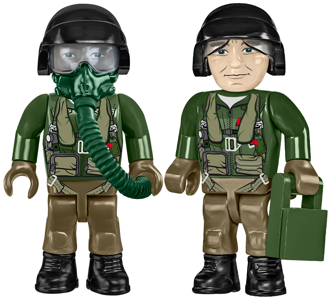 Caza furtivo COBI F-117 Nighthawk de edición limitada: Set n.° 5902 