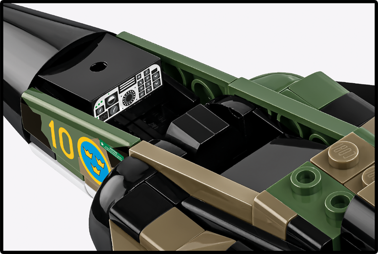 COBI SAAB AJS 37 Viggen Jet Fighter: Conjunto #5911