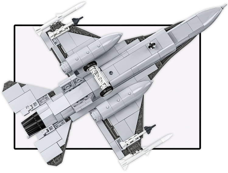 Caza COBI F-16 D Fighting Falcon de la USAF: Conjunto n.° 5914