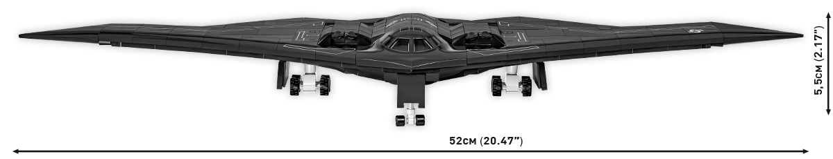 Bombardero furtivo COBI Northrop B-2 Spirit: Set n.° 5916 