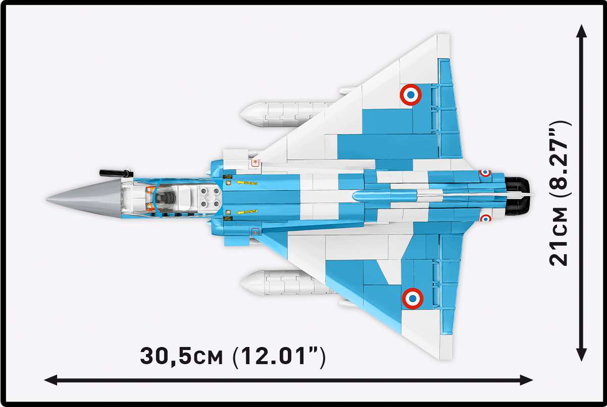 COBI Dassault Mirage 2000-5 Fighter Jet: Set #5917