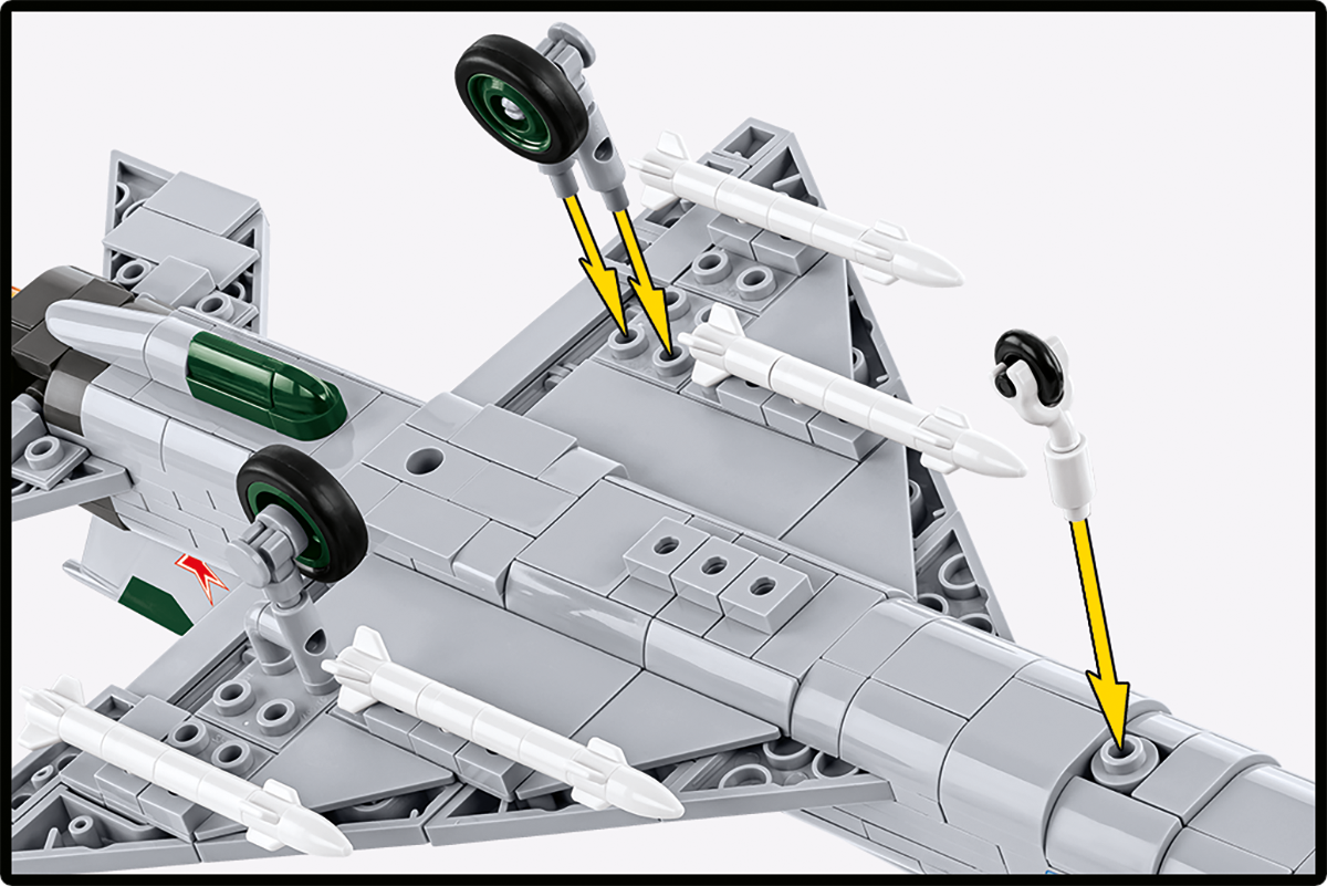 COBI MIG-21 MF Fighter Jet: Set #5918