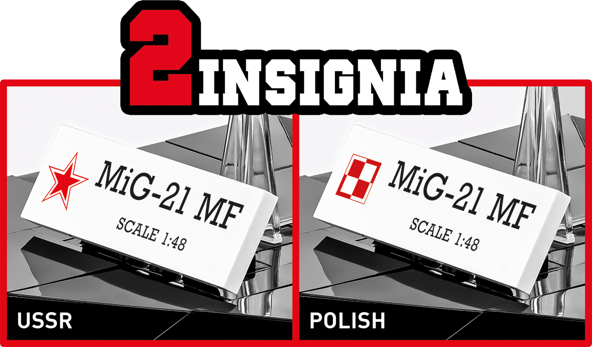 COBI MIG-21 MF Fighter Jet: Set #5918