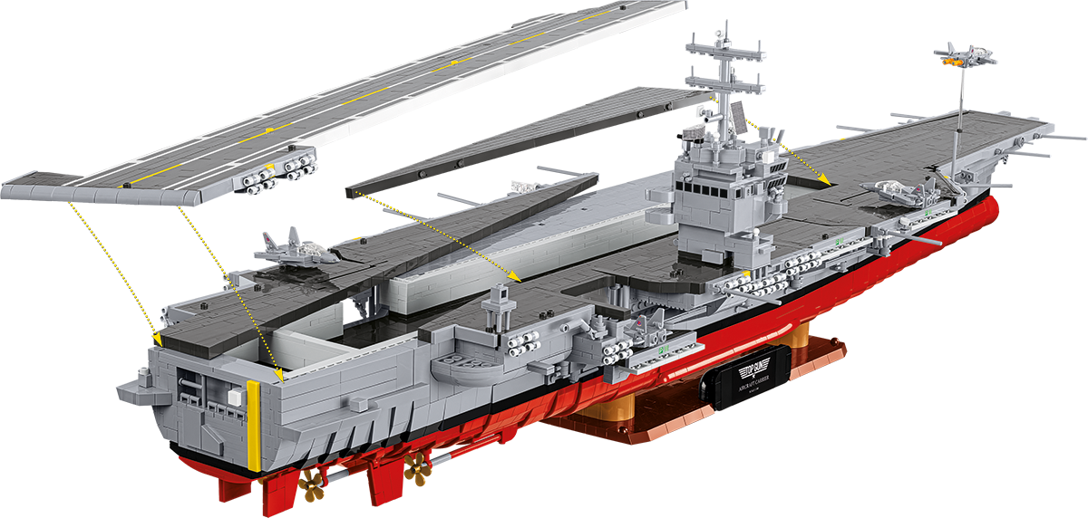 COBI TOP GUN Aircraft Carrier: Set #5922