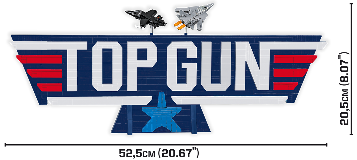 COBI TOP GUN LOGO : Set #5925