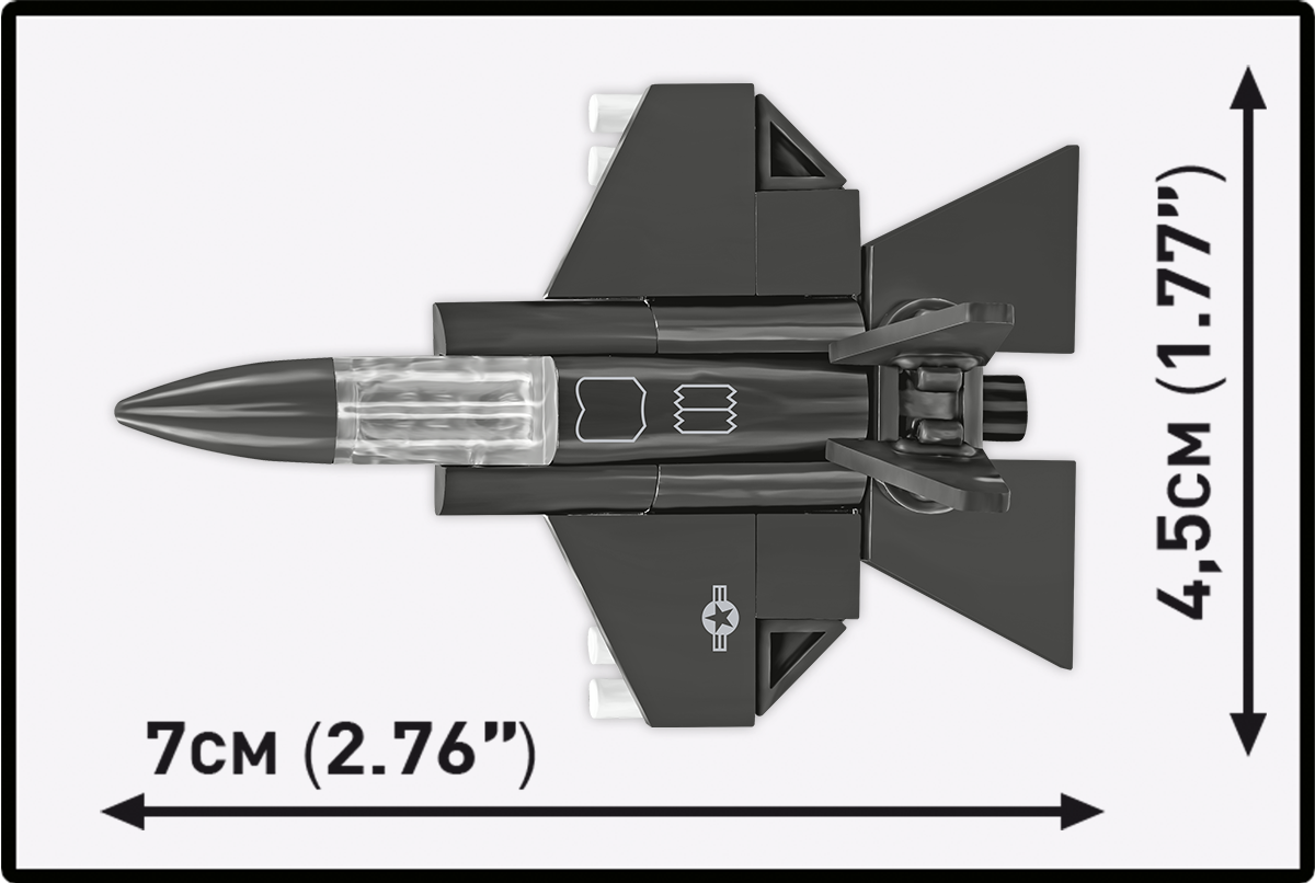 COBI F-35B Lightning II Fighter 1:300 Scale : Set #5927