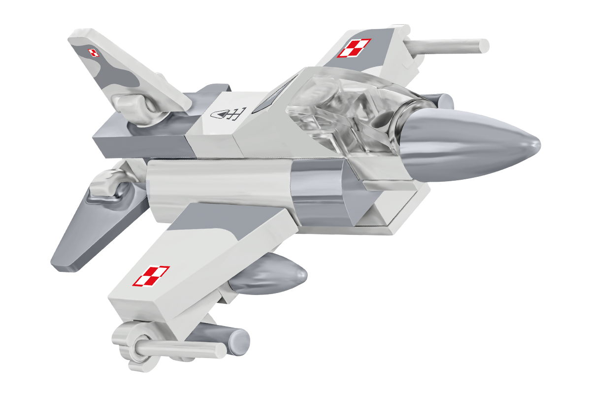 COBI F-16C Fighting Falcon Polish Fighter 1:300 Scale : Set #5929