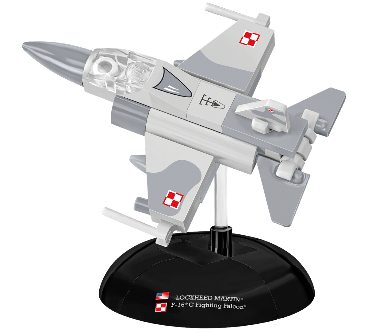 COBI F-16C Fighting Falcon Polish Fighter 1:300 Scale : Set #5929