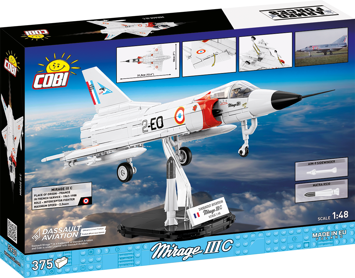 COBI Dassault Mirage III C Fighter Jet: Set #5930