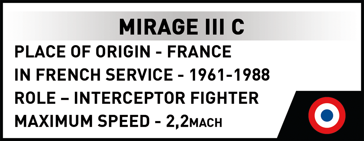 COBI Dassault Mirage III C Fighter Jet: Set #5930