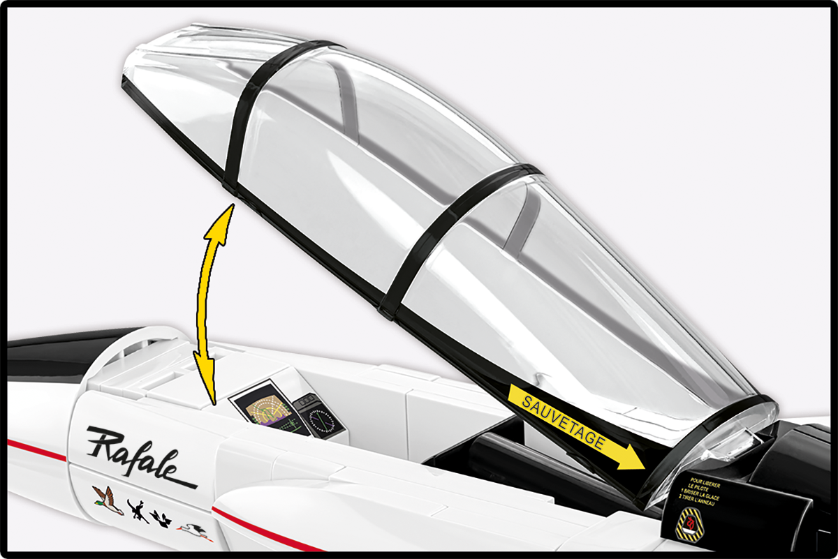COBI Dassault Rafale A Technology Demonstrator Fighter Jet: Set #5931