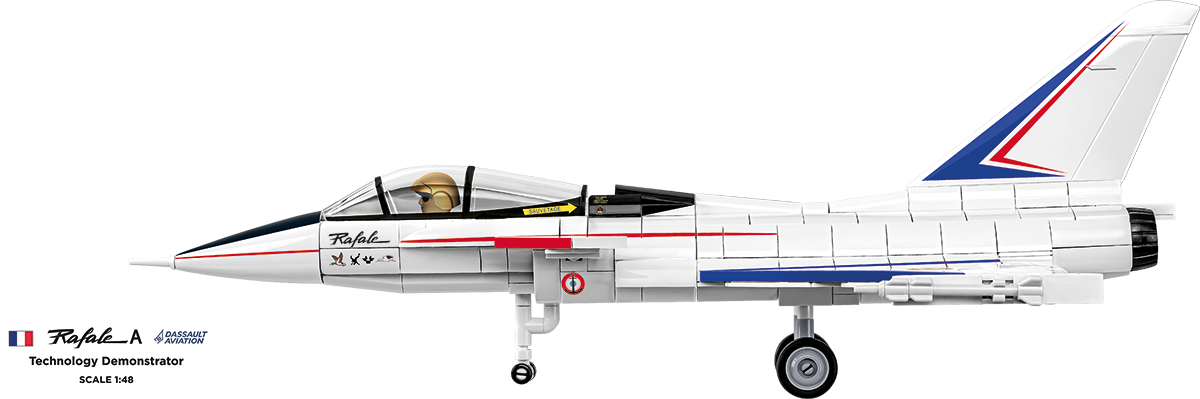 COBI Dassault Rafale A Technology Demonstrator Fighter Jet: Set #5931