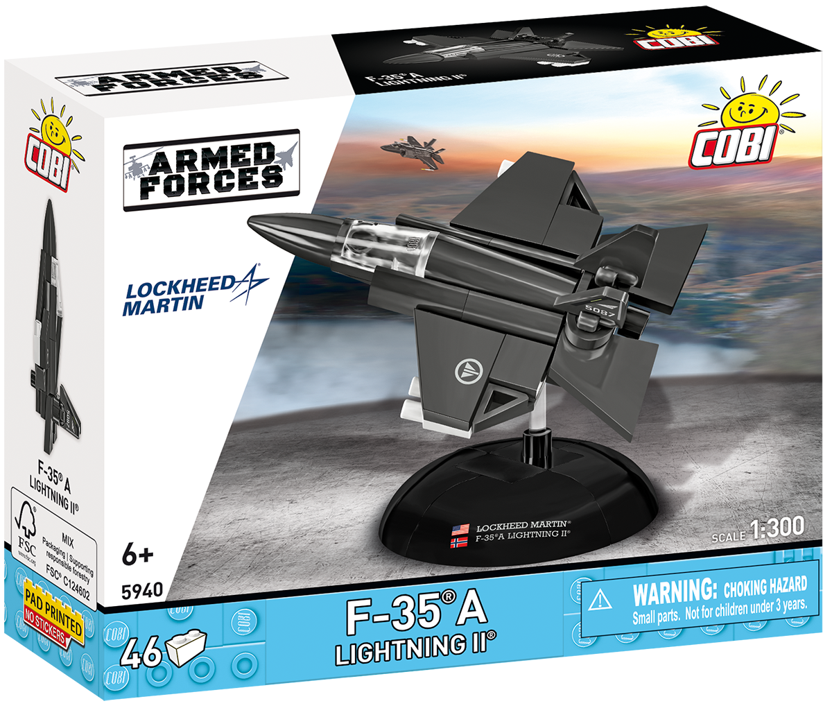 COBI F-35A Lightning II Fighter 1:300 Scale : Set #5940