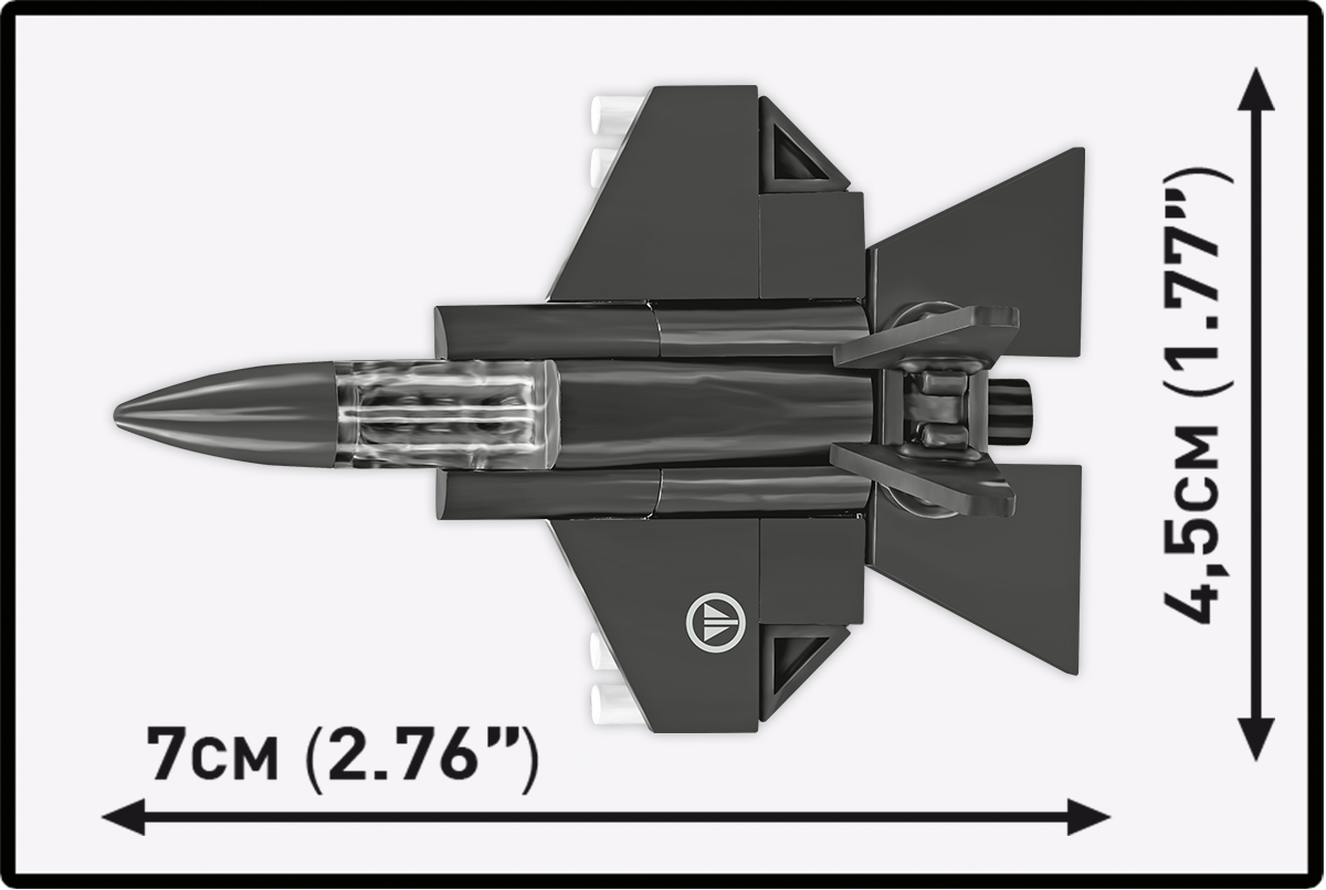COBI F-35A Lightning II Fighter 1:300 Scale : Set #5940