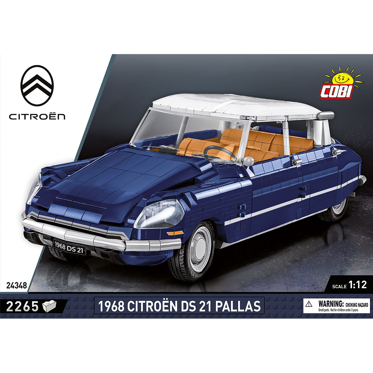COBI 1968 Citroën DS 21 Pallas: Conjunto #24348