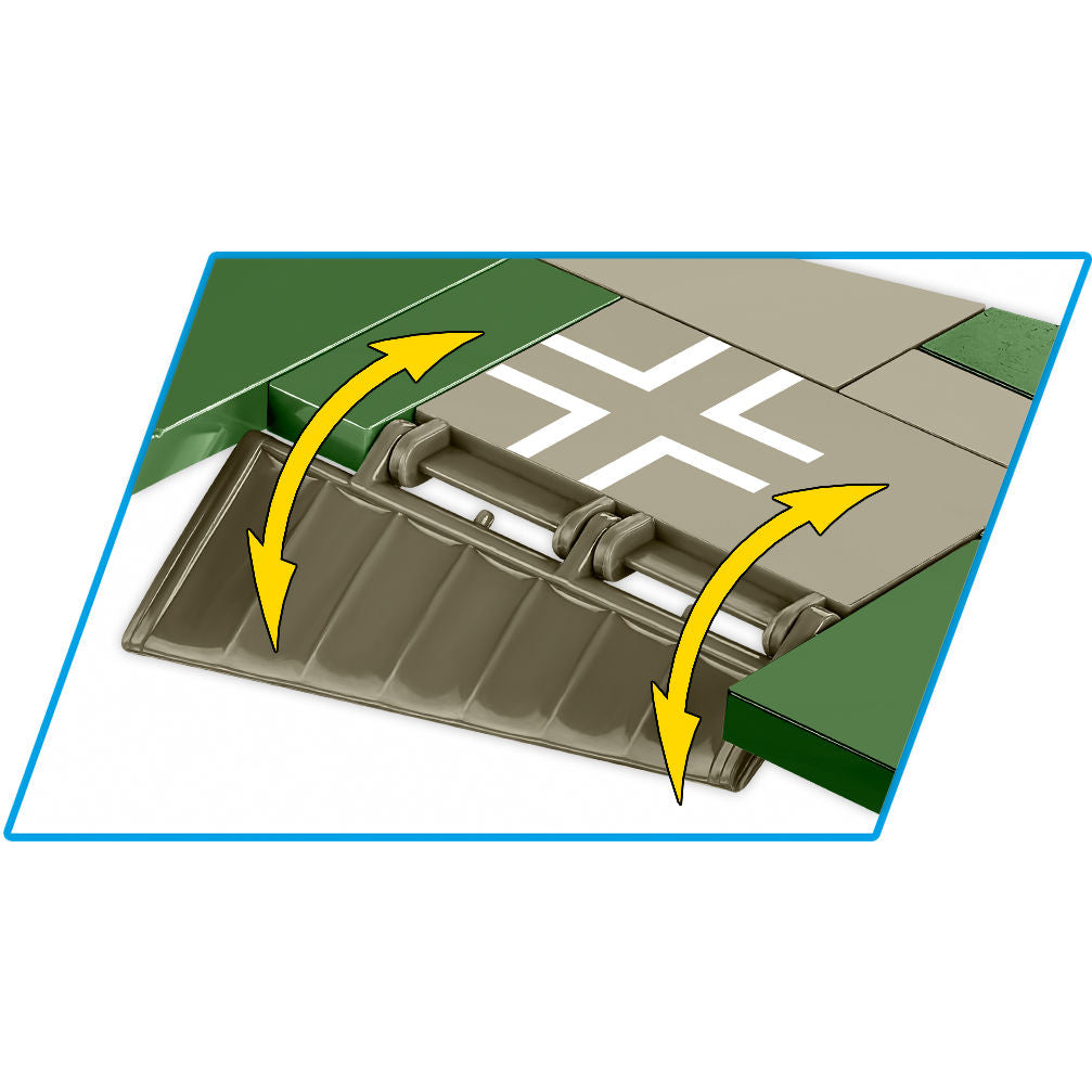 COBI Messerschmitt ME 262A-1A: Conjunto #5721