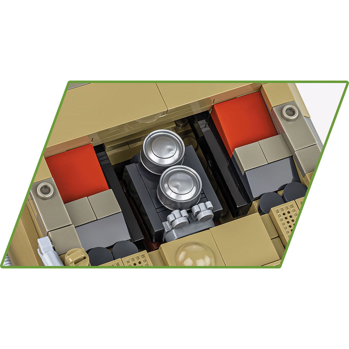 Tanque COBI PANZER VI Tiger I n.° 131: Serie n.° 3123