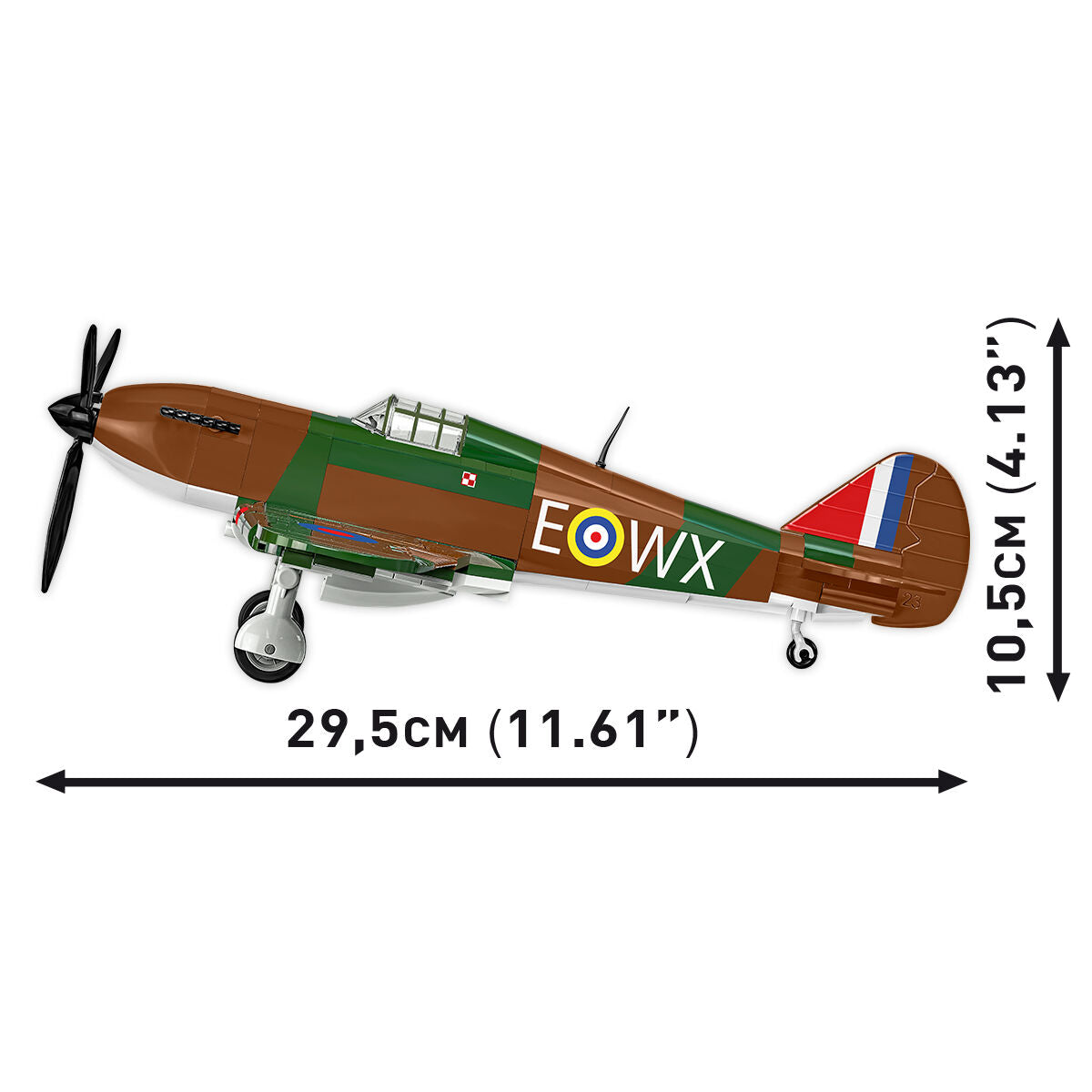 Caza COBI Hawker Hurricane (Escuadrón n.° 302 de la RAF): Serie n.° 5762