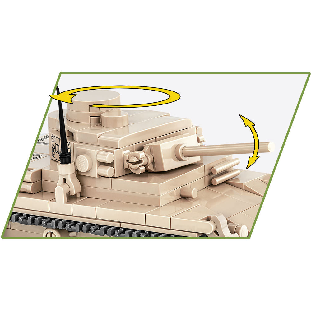 COBI Panzer III Ausf. Tanque J 1:48: Conjunto #2712