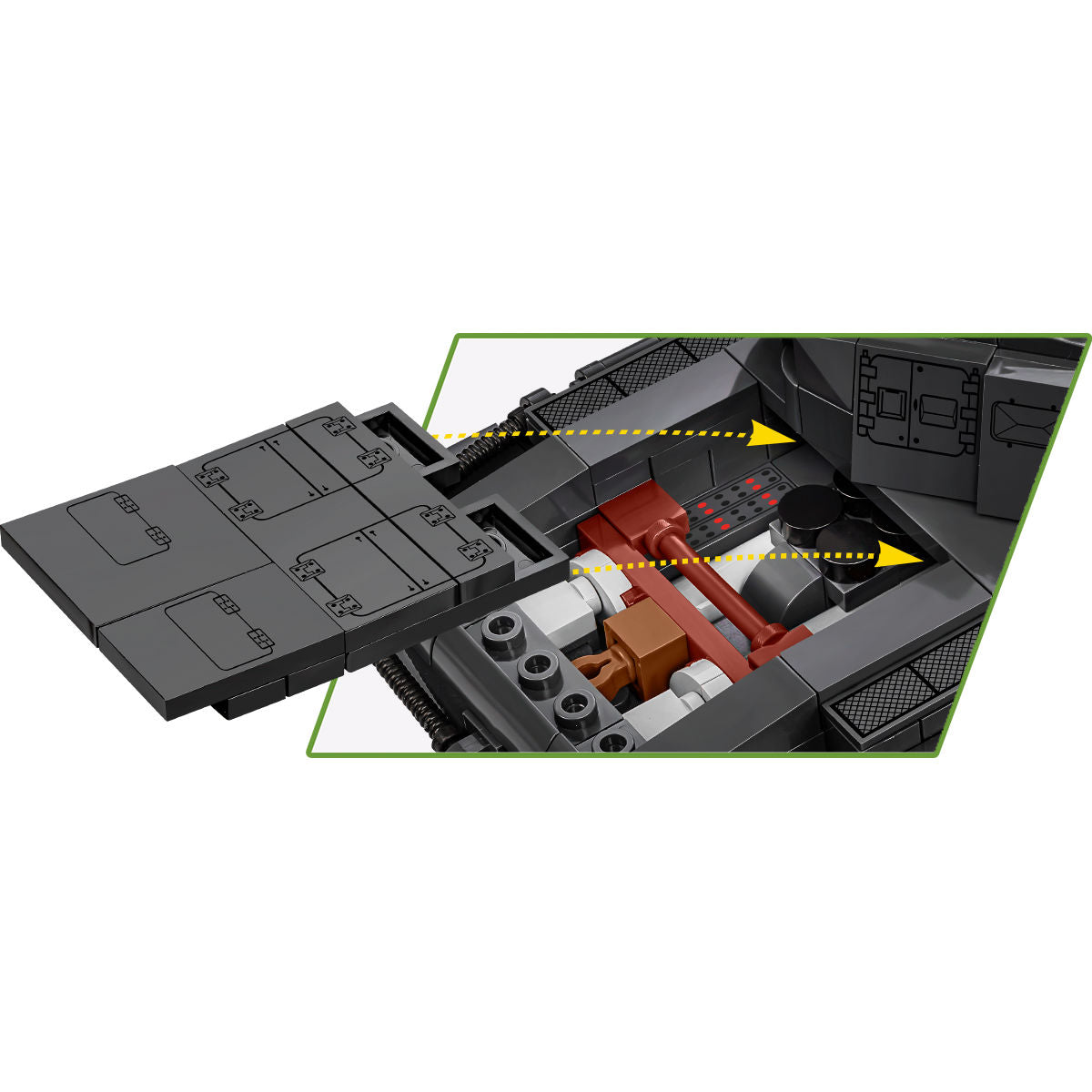 COBI Panzer III Ausf. Tanque J: Conjunto #2289