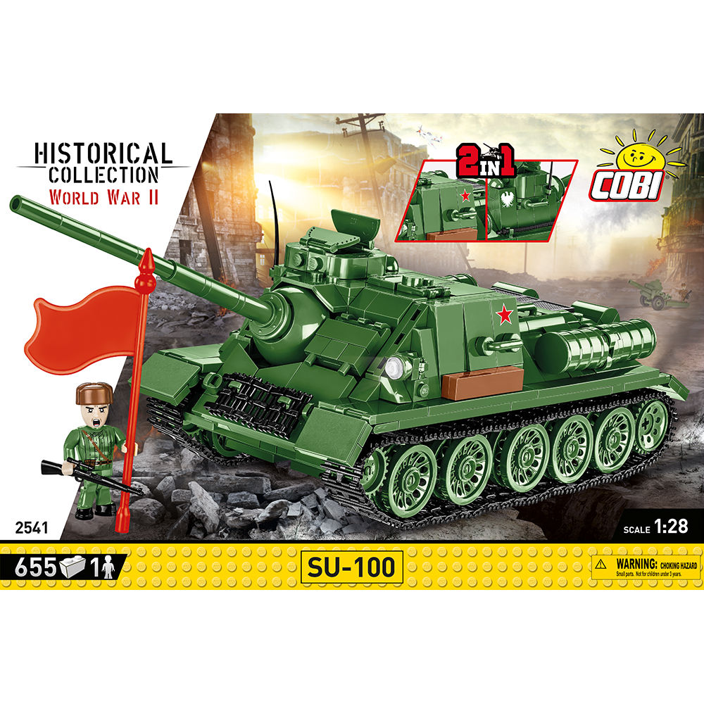 Destructor de tanques soviético COBI SU-100: Set #2541