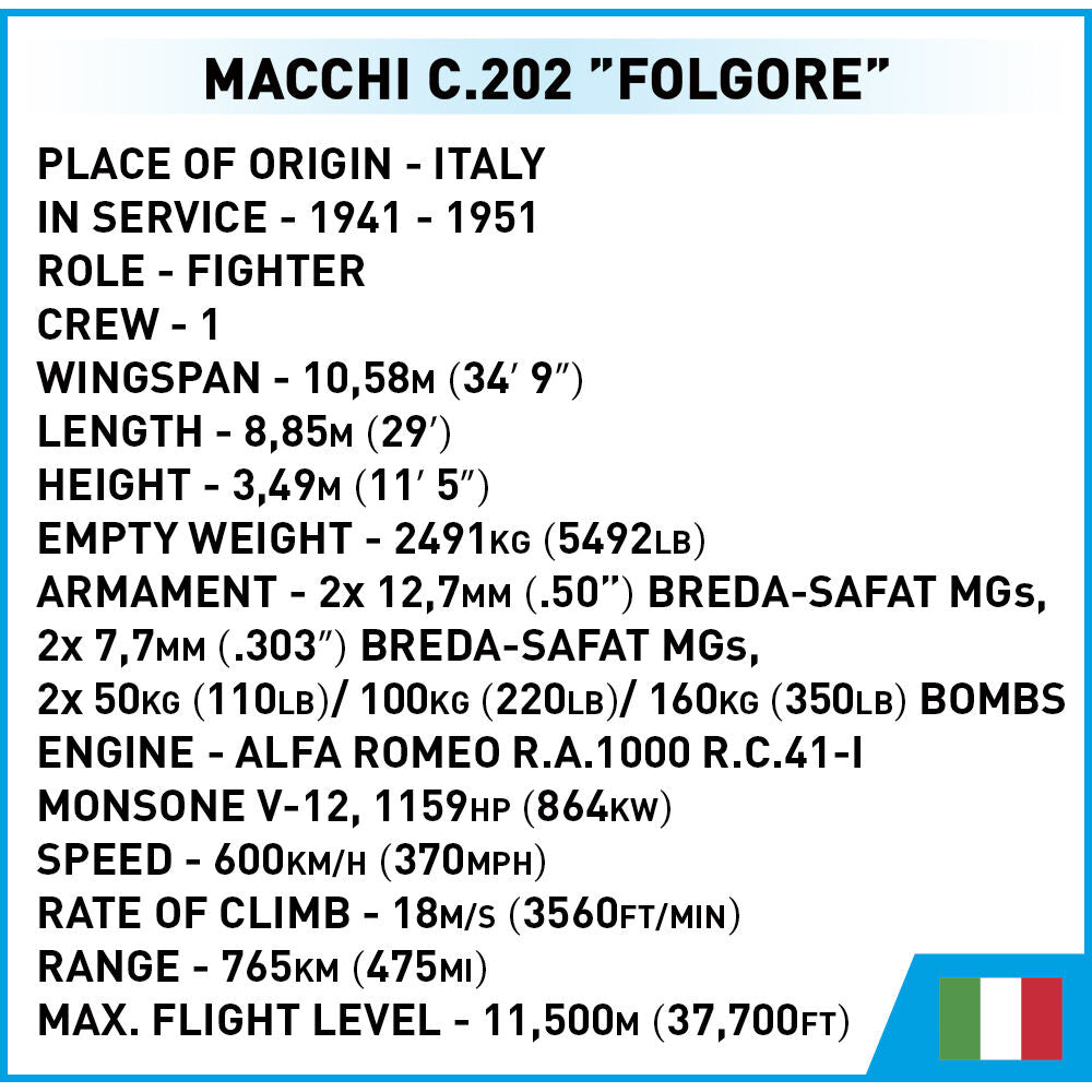 COBI Macchi C.202 