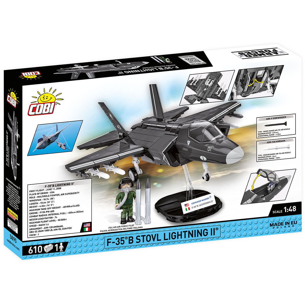 COBI F-35B STOVL Lightning II Fighter Jet: Set #5895 – COBI