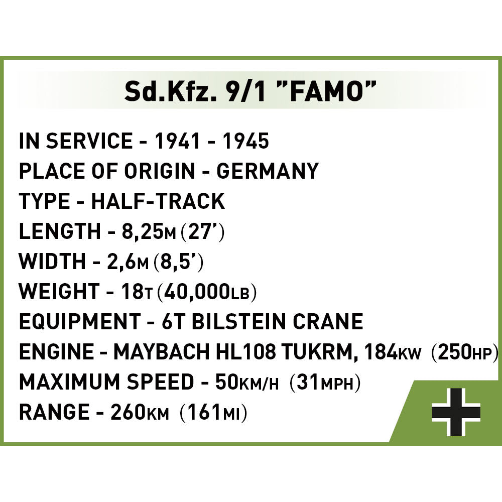 COBI Sd. Kfz. 9/1 