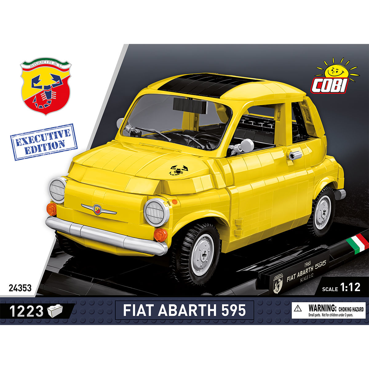 COBI EDICIÓN EJECUTIVA Fiat Abarth 595 Coche: Set n.° 24353
