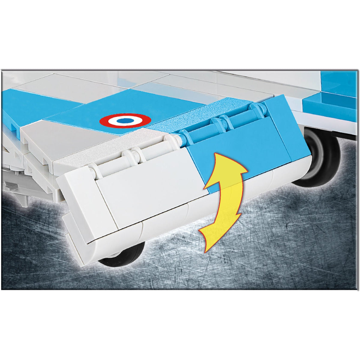 Avión de combate COBI Dassault Mirage 2000-5: SET #5801