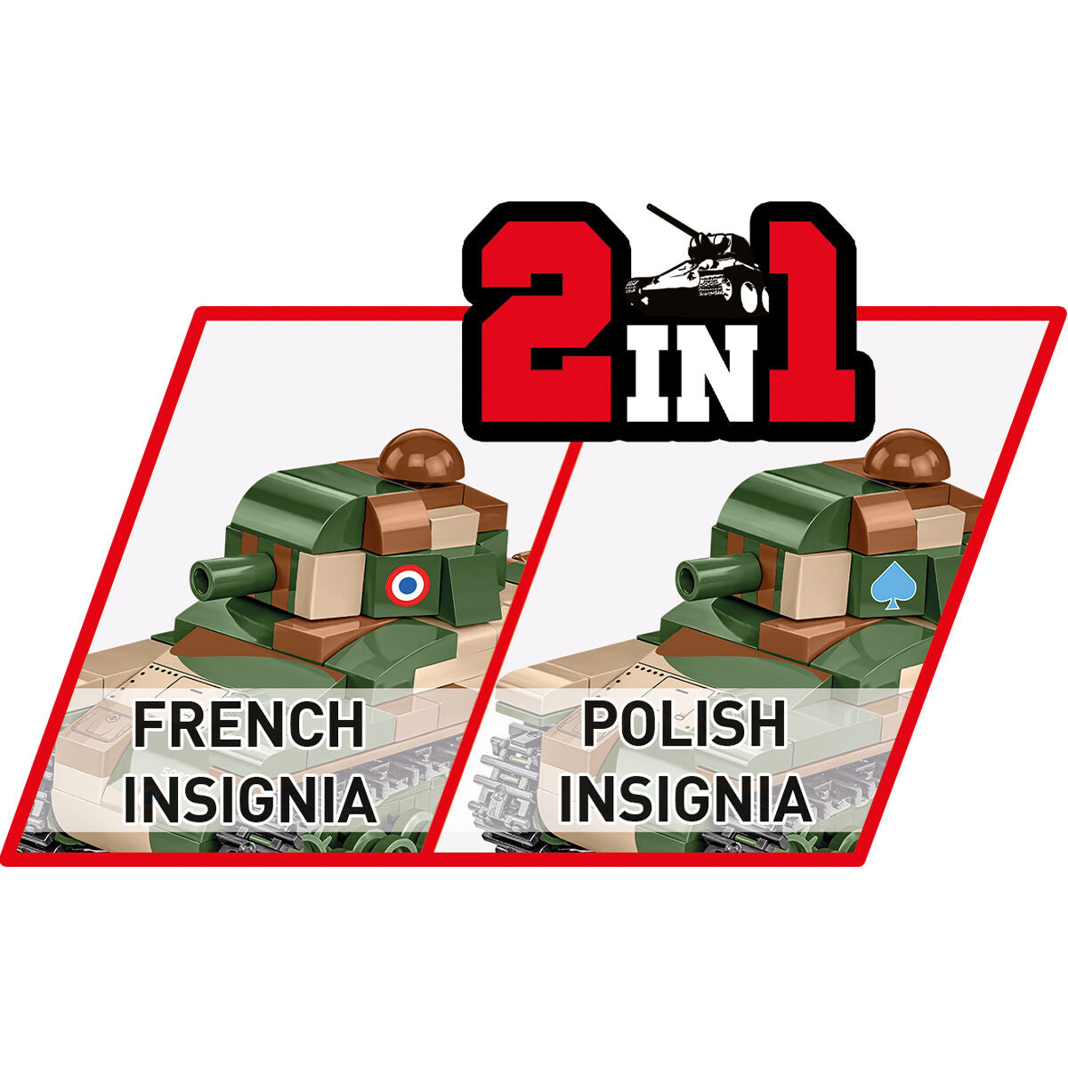 COBI Renault R-35 Tank 1:48: Set #2719