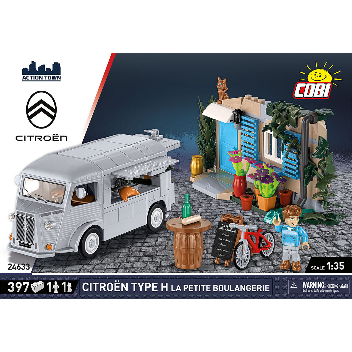 Furgoneta COBI Citroën Type H La Petitie Boulangerie: Set #24633