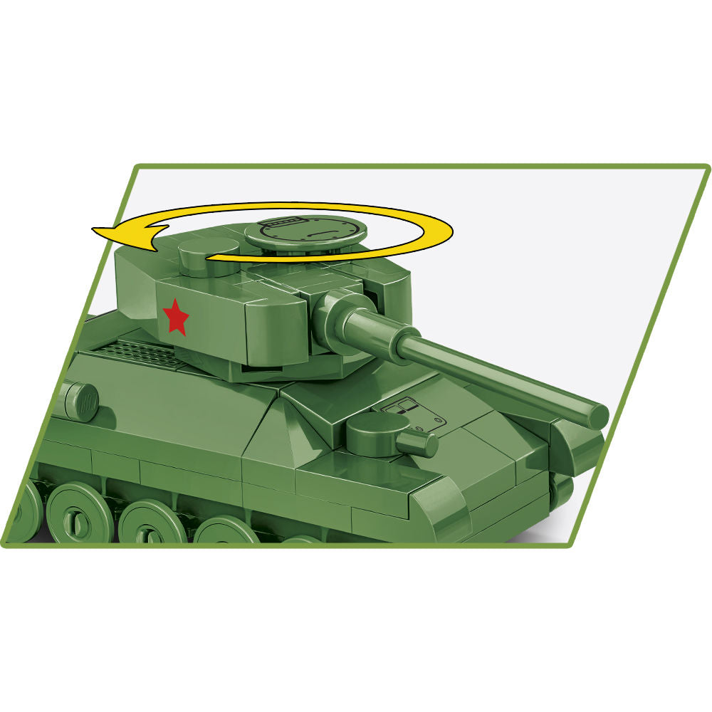 Tanque COBI T-34-85 Escala 1:72: Set n.° 3092