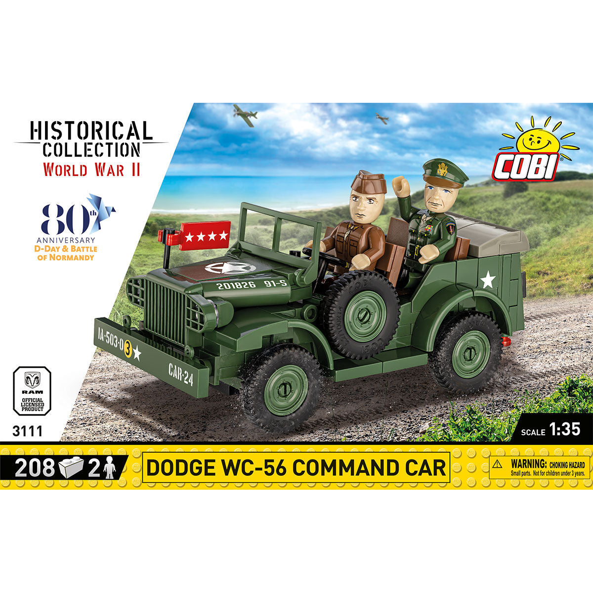 COBI Dodge WC-56 Command Car : Set #3111 – COBI Official Store