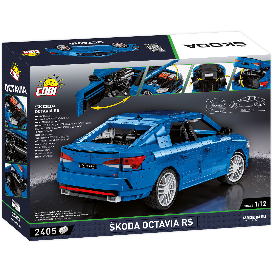 COBI Skoda Octavia RS: SET #24343