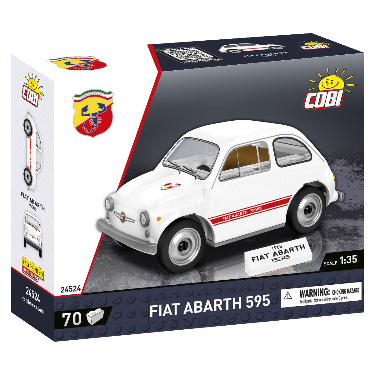 COBI Fiat Abarth 595 Coche: Juego #24524