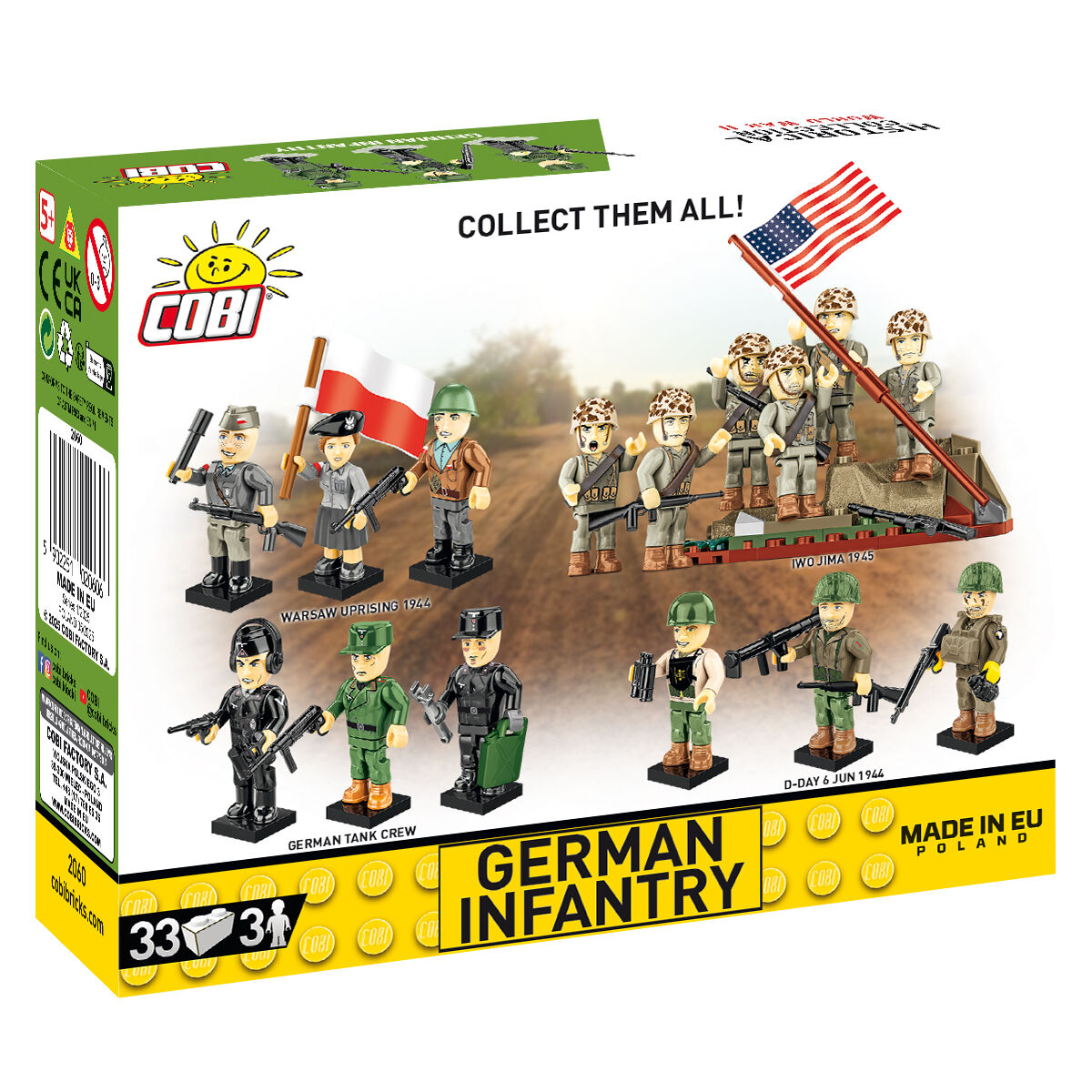 COBI Germany Infantry Figures: Set #2060