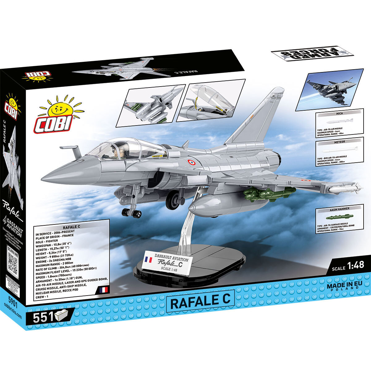 COBI Dassault Rafale C Fighter Jet: Set #5901