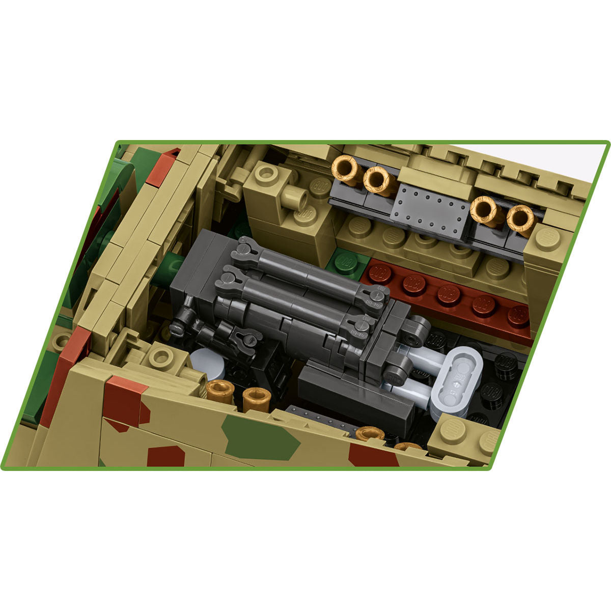 COBI PanzerJager Tiger (P) Elefant Tank Destroyer: Set n.° 2582