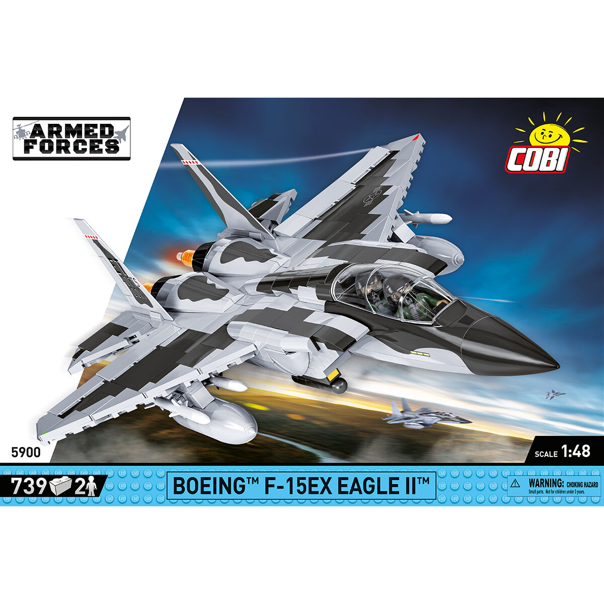 COBI Boeing F-15EX Eagle II Fighter Jet : Set #5900 – COBI