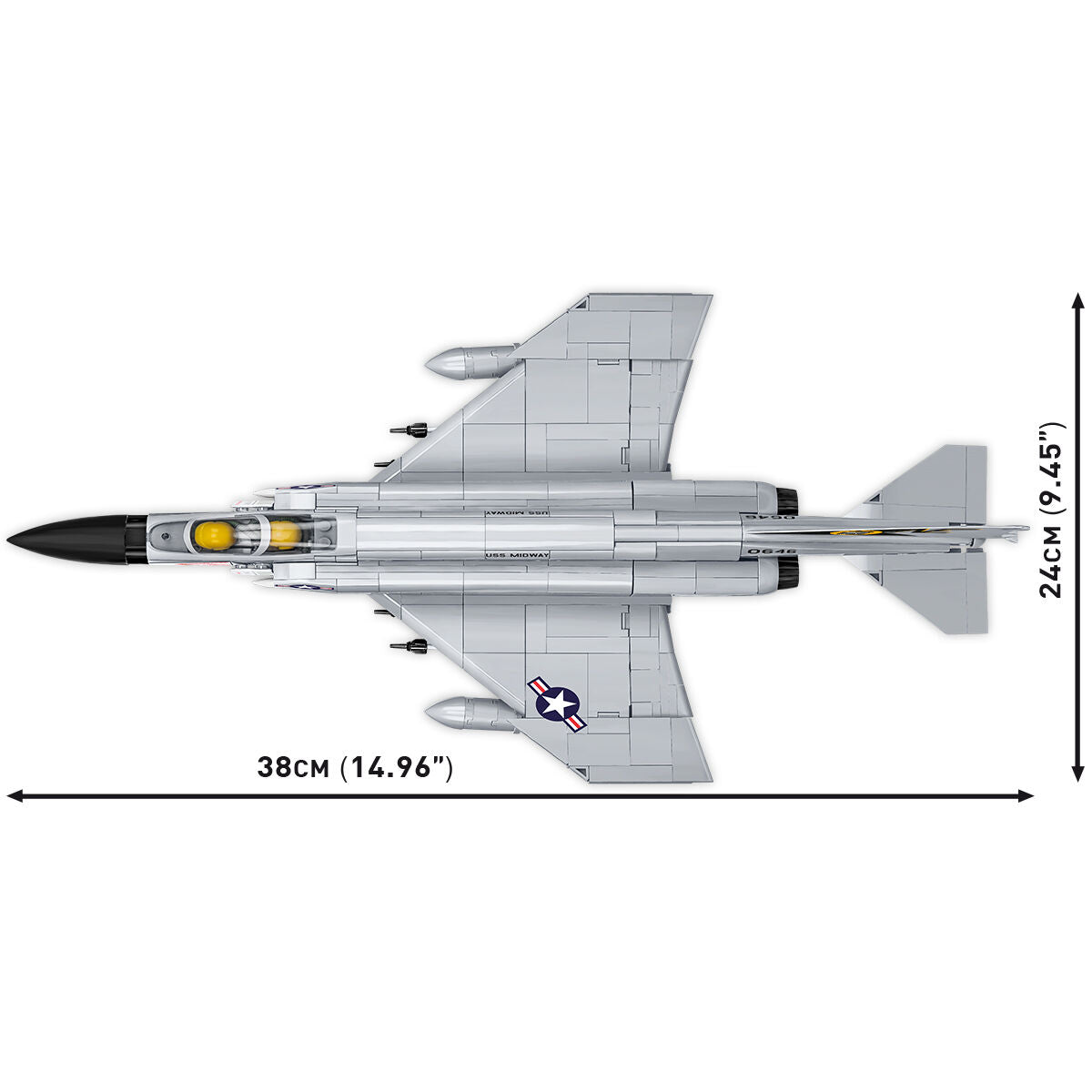 COBI F-4 Phantom II Jet Fighter: Set #5897 – COBI Official Store
