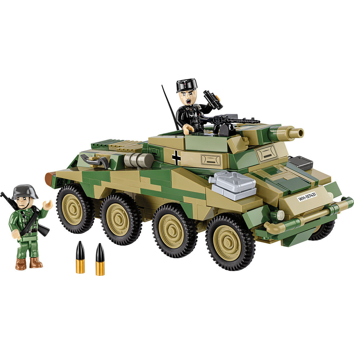 COBI Sd.Kfz. Vehículo blindado Stummel 234/3: Conjunto n.º 2288