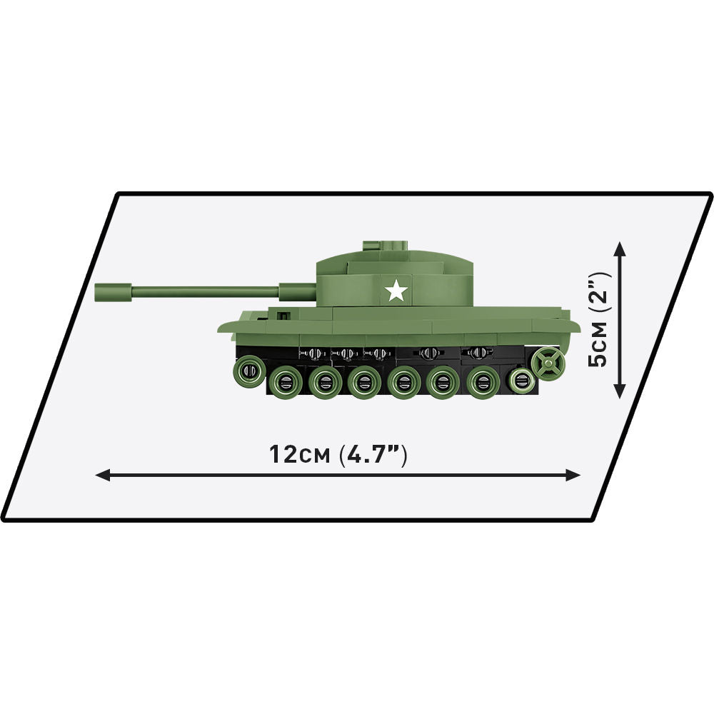 Tanque COBI Patton M48 Escala 1:72: Set #3104