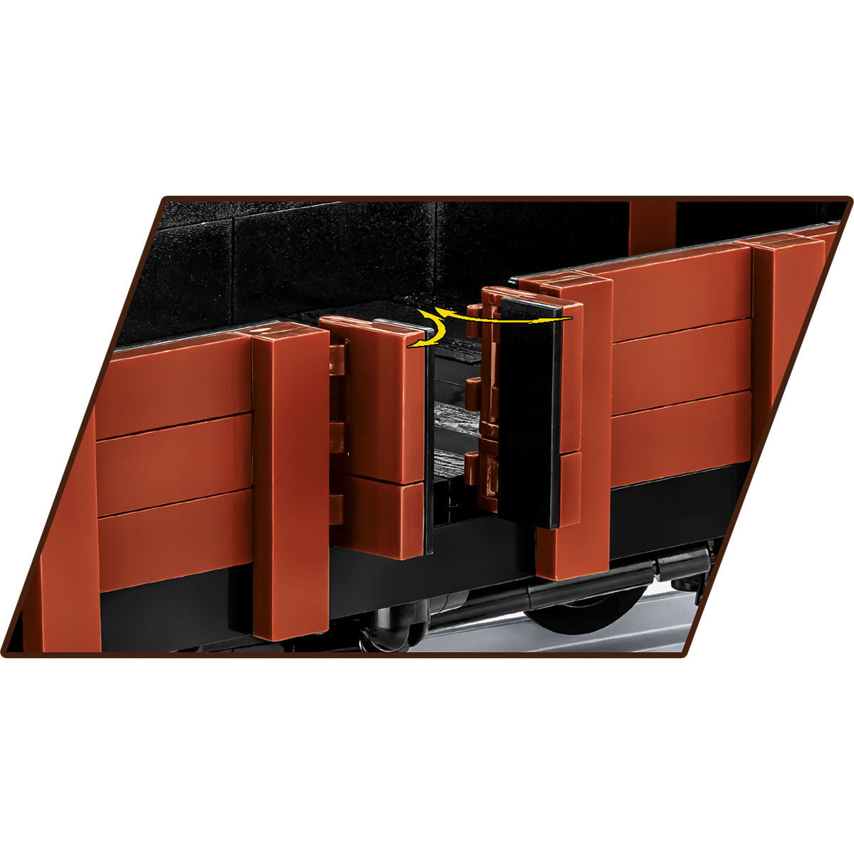 Vagón de tren COBI Guterwagen TYP OMMR 32 