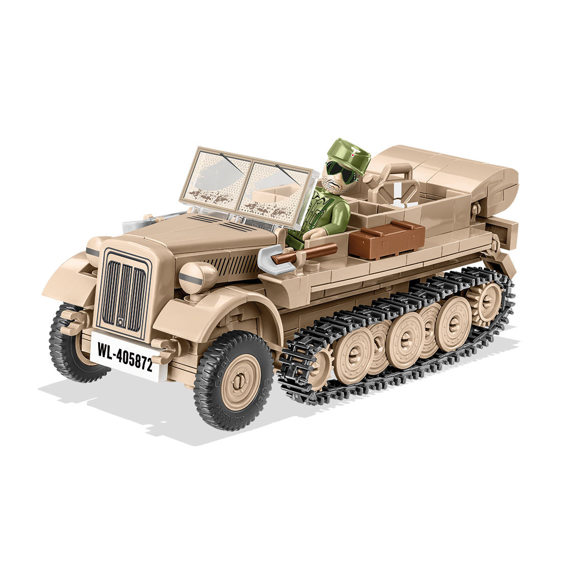 COBI Sd.Kfz. 10 Demag D7: Set #2273
