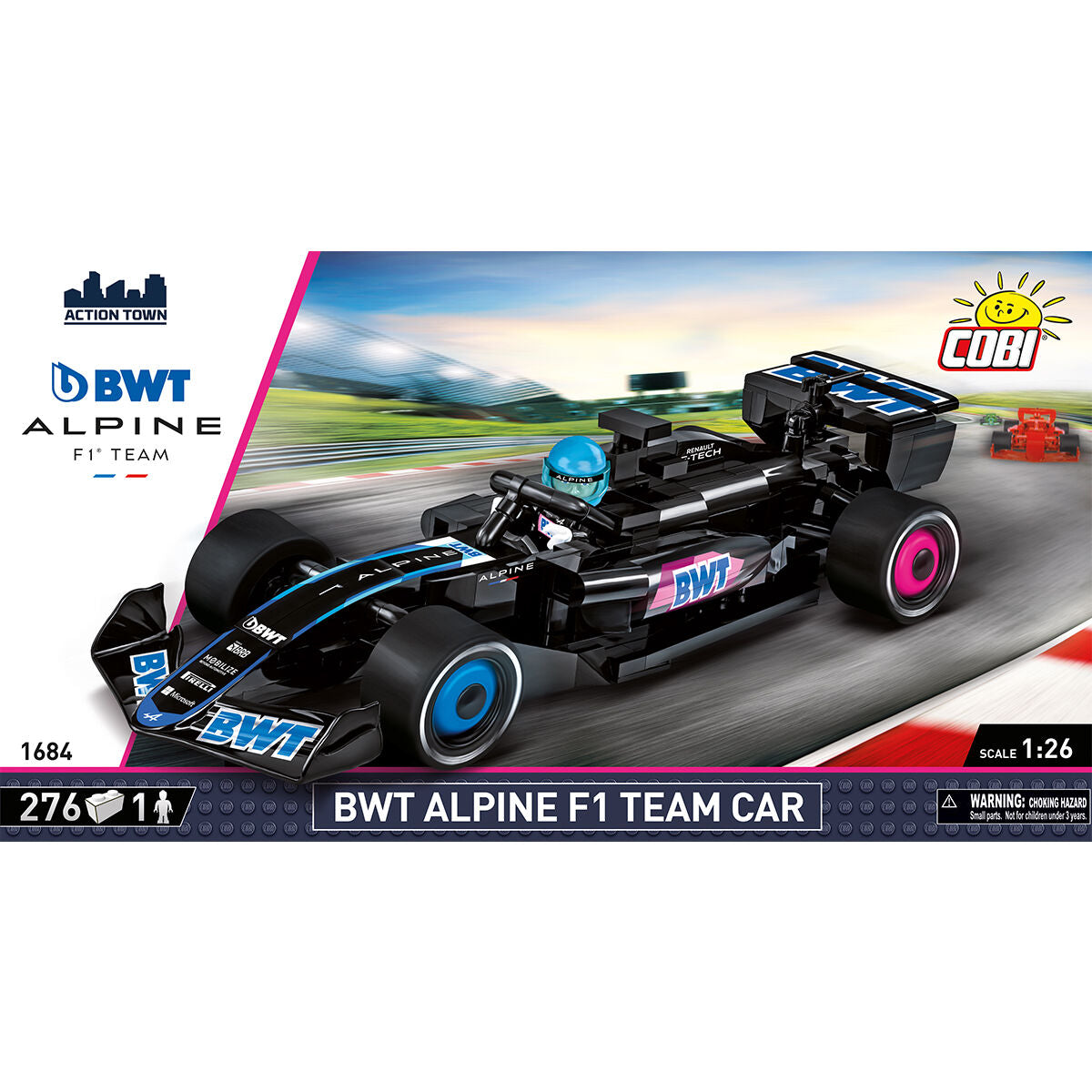 COBI BWT Alpine F1 Team Race Car: Set #1684 – COBI Official Store