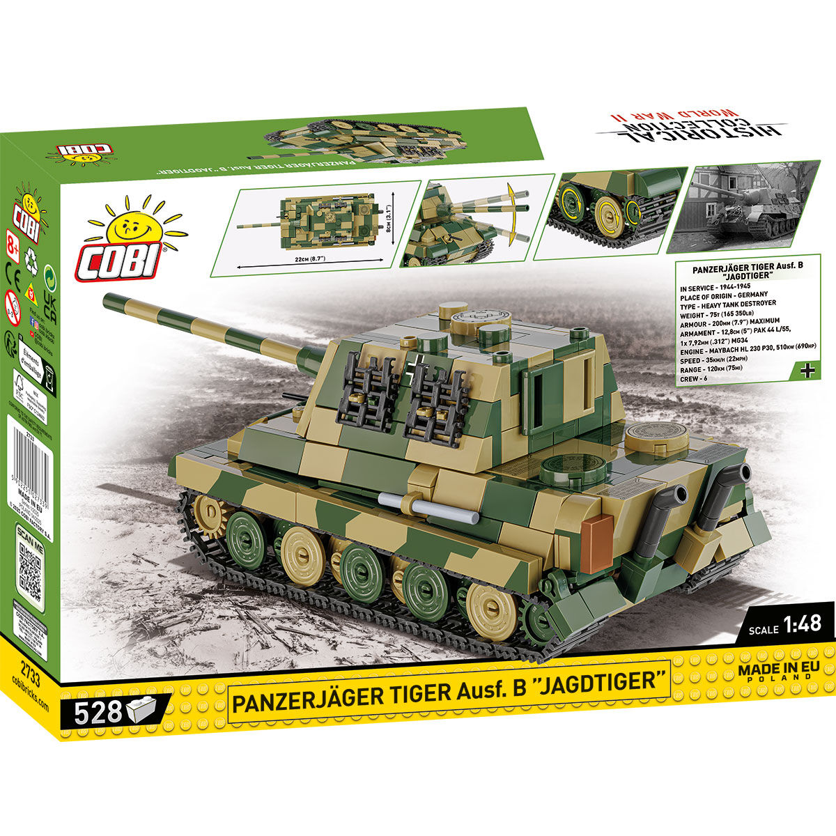 COBI Panzerjäger Tiger Ausf. B 