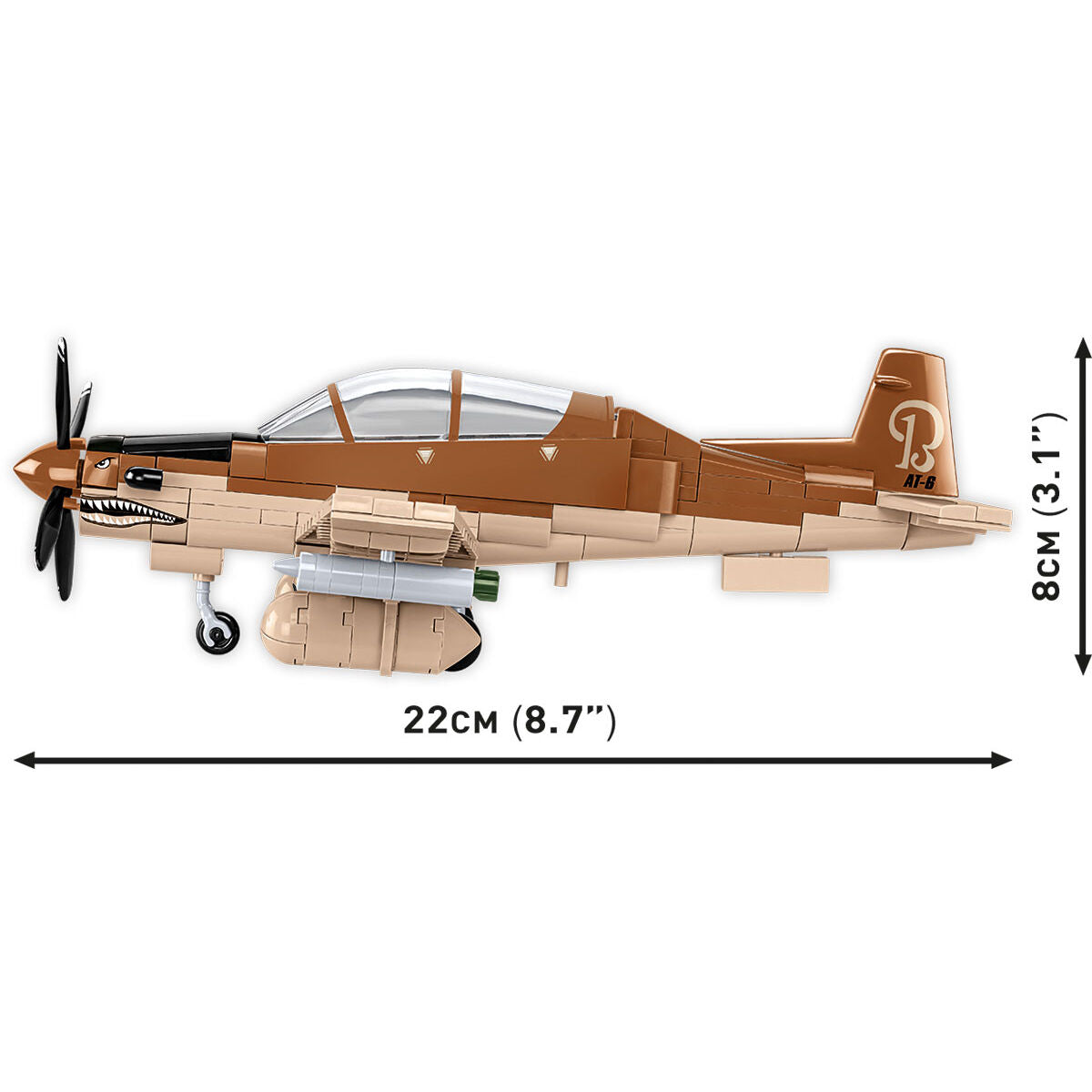COBI Beechcraft AT-6 Wolverine Turboprop: Set #5905 – COBI