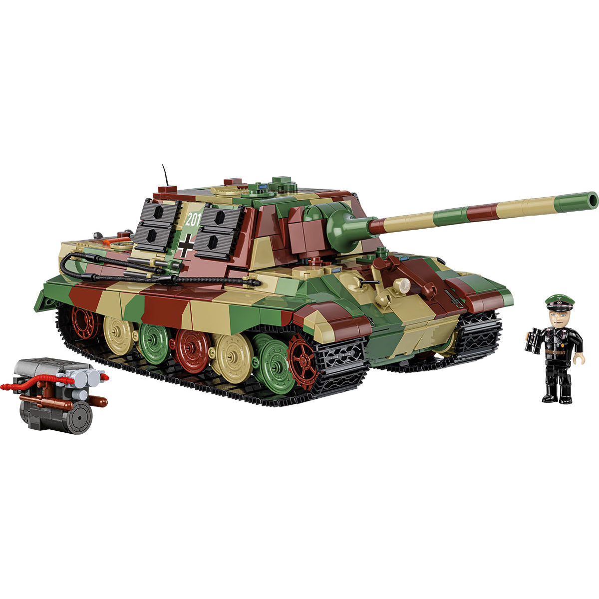 Destructor de tanques pesado COBI PanzerJäger Tiger: Set n.° 2580